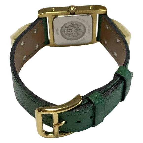 Auth HERMES Medor - 6***** Green Gold Women's Wrist Watch - Picture 5 of 6